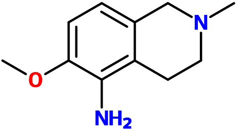 (image for) MC011908 6-Methoxy-2-methyl-3,4-dihydro-1H-isoquinolin-5-amine
